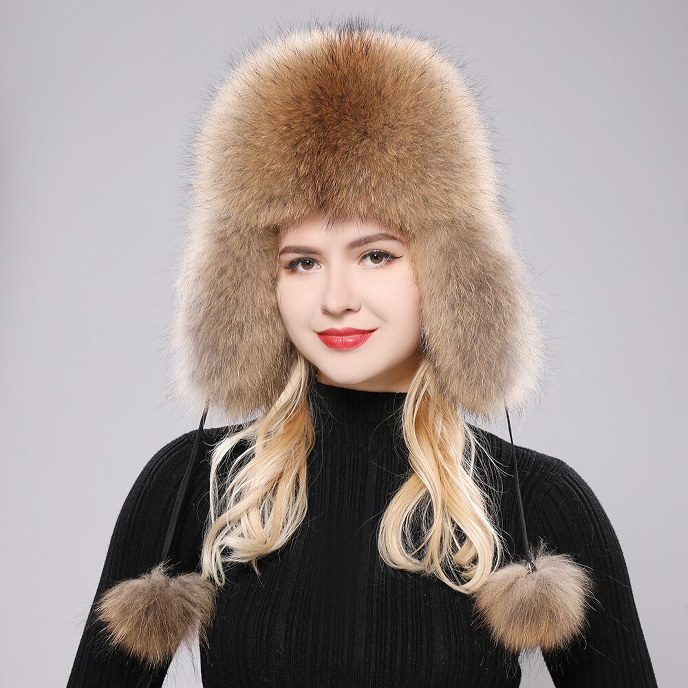کلاه روسی زنانه منگوله دار